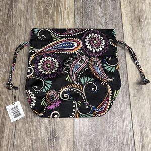 Vera Bradley Mini Ditty Bag Lighten Up Bandana Swirl Drawstring NWT NEW